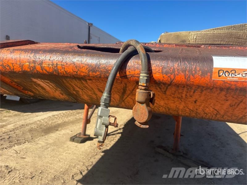 Neils 40 ft T/A Flatbed Oilfield Trailer Perdirbimo įranga