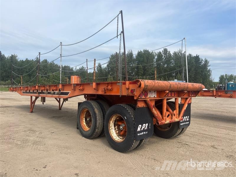 Neils 40 ft T/A Flatbed Oilfield Trailer 加工设备