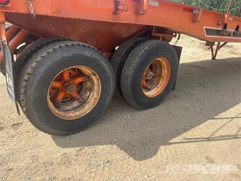 Neils 40 ft T/A Flatbed Oilfield Trailer 加工设备
