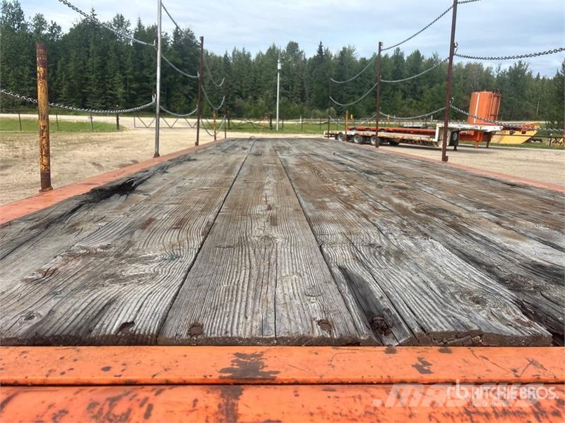 Neils 40 ft T/A Flatbed Oilfield Trailer 加工设备