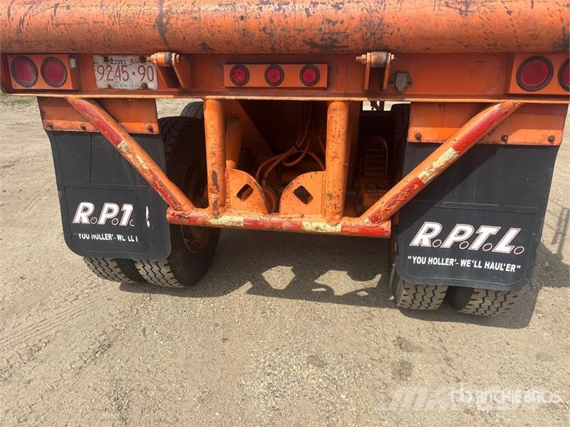Neils 40 ft T/A Flatbed Oilfield Trailer 加工设备