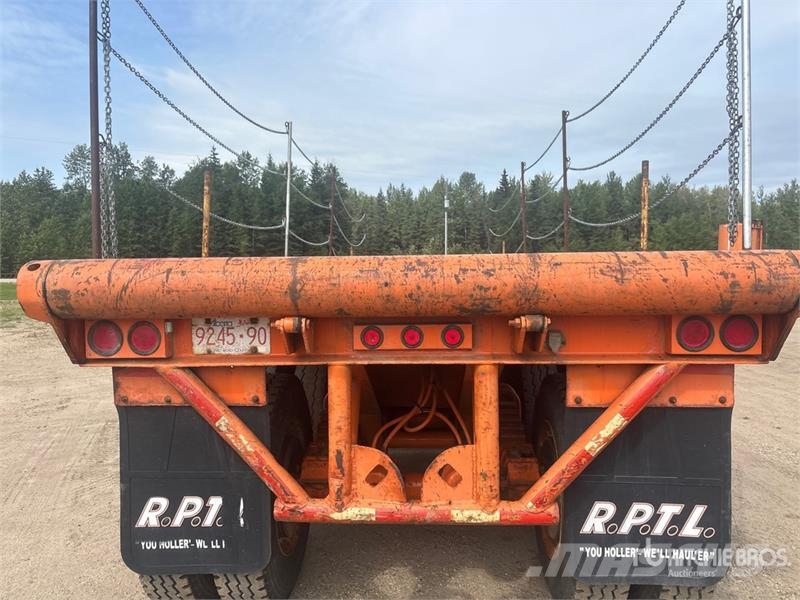 Neils 40 ft T/A Flatbed Oilfield Trailer 加工设备