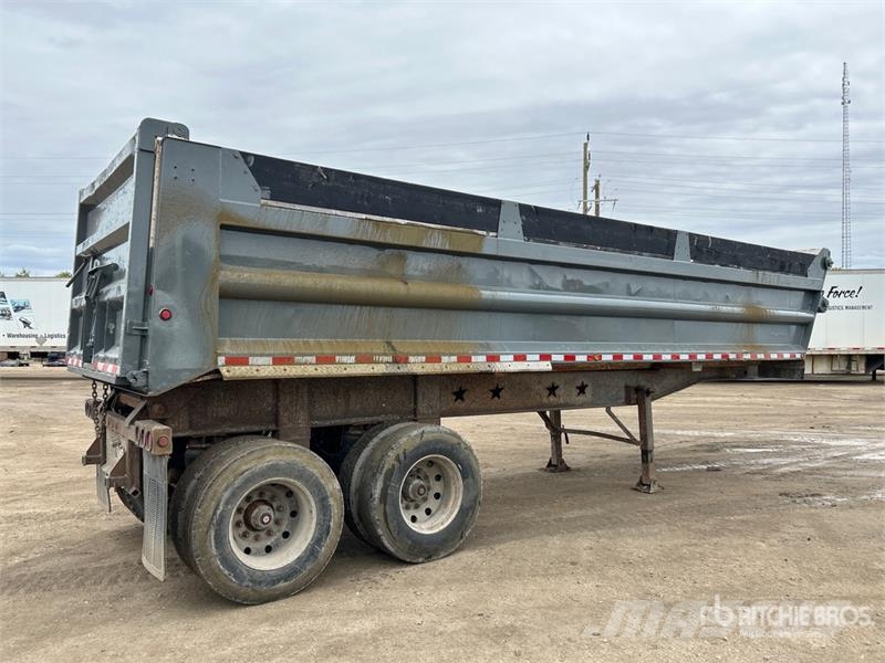 Neustar End Dump Trailer Remorque benne