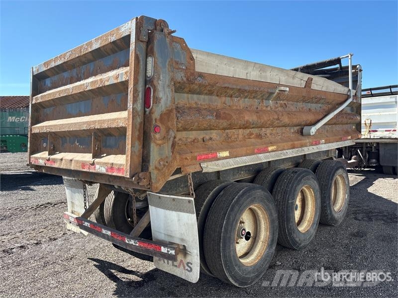  Neustar Tri/A Pup Dump Trailer Pašizgāzējs