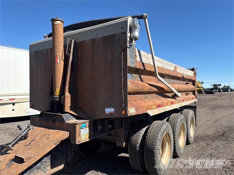  Neustar Tri/A Pup Dump Trailer Pašizgāzējs