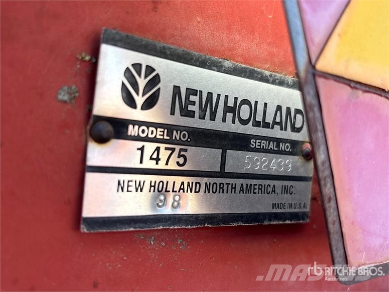 New Holland 1475 16 ft Mower Conditioner Kondicionér žacího stroje