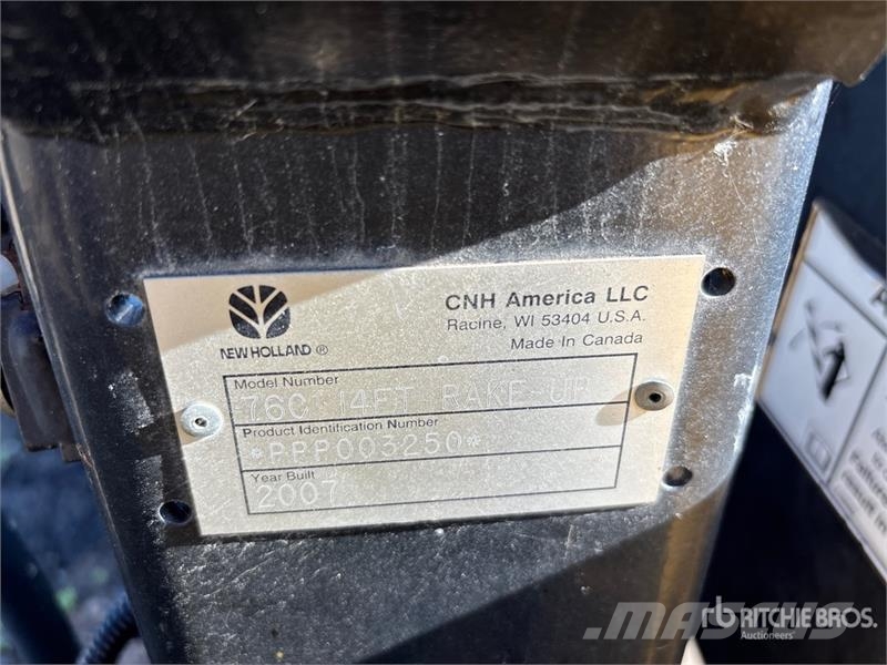New Holland 76C 14 ft Combine Pickup Header Κεφαλές θεριζοαλωνιστικών μηχανών