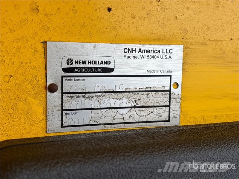 New Holland 790CP-15 15 ft Combine Pickup Header Combine harvester heads