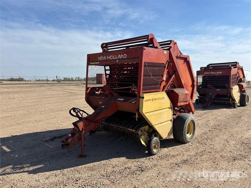 New Holland 851 Round Baler محزمات مستديرة