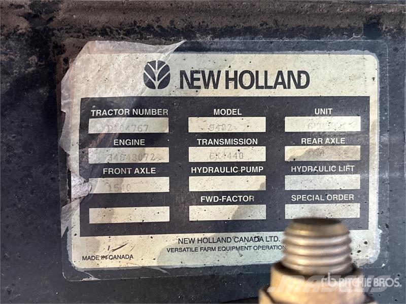 New Holland 9482 Articulated 4WD Tractor Sonstige Landmaschinen