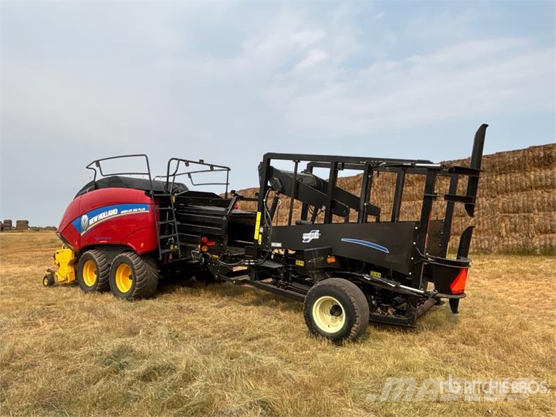 New Holland BB340 Big SL6 Square Baler محزمات مربعة