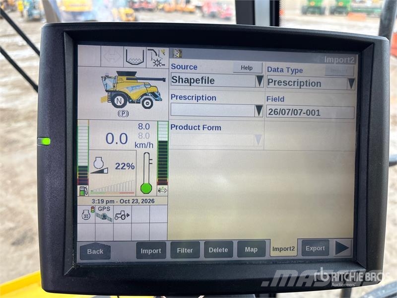 New Holland CR9.90 Combine Harvester Kombájnok