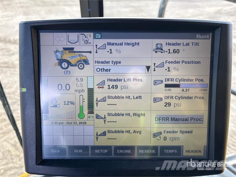 New Holland CR9.90 Combine Harvester Combine de secerat