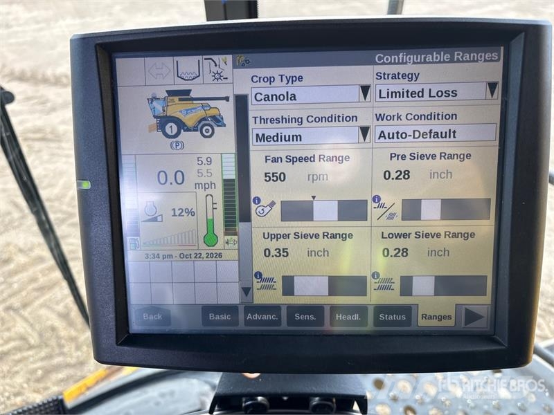New Holland CR9.90 Combine Harvester Combine de secerat