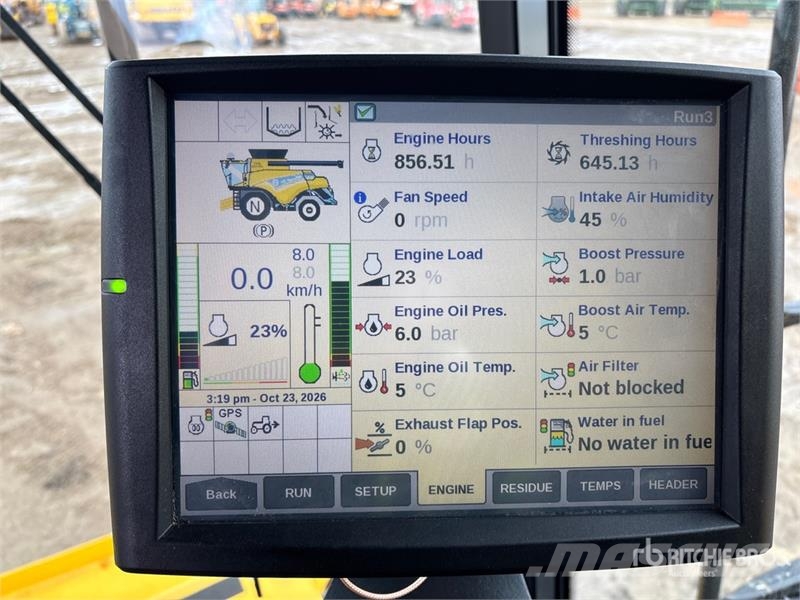 New Holland CR9.90 Combine Harvester Kombájnok