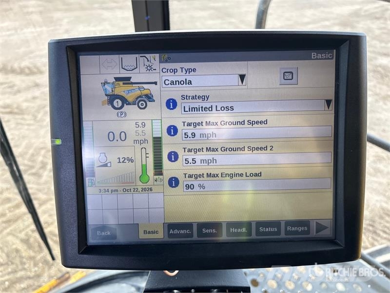 New Holland CR9.90 Revelation Combine Harvester Mejetærskere