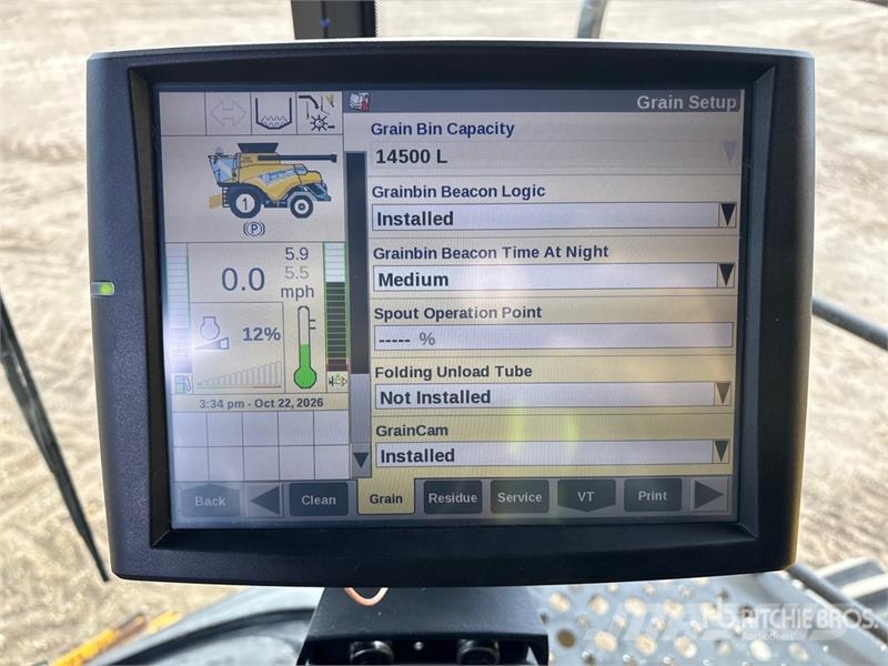 New Holland CR9.90 Revelation Combine Harvester Mejetærskere