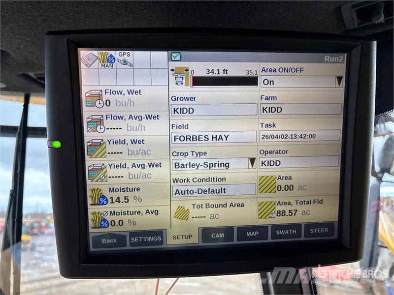 New Holland CR9.90 Revelation Combine Harvester Mejetærskere