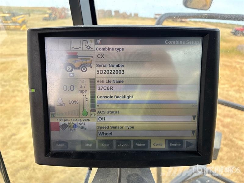 New Holland CX8.80 Combine Harvester حصادات