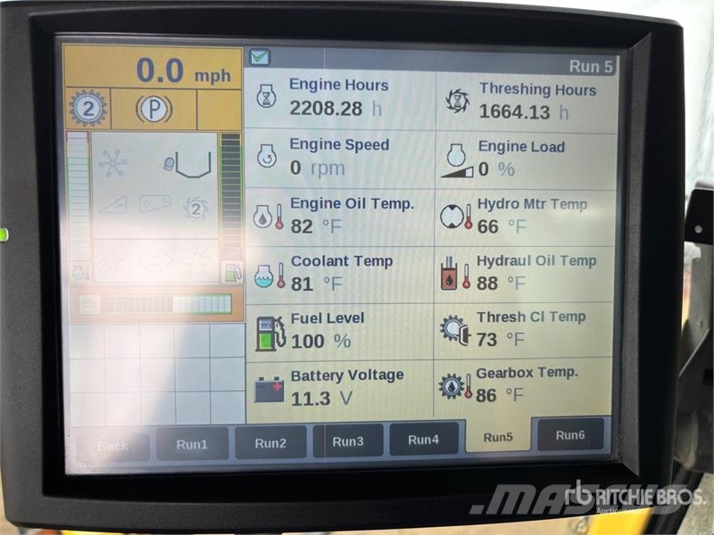 New Holland CX8080 콤바인 수확기