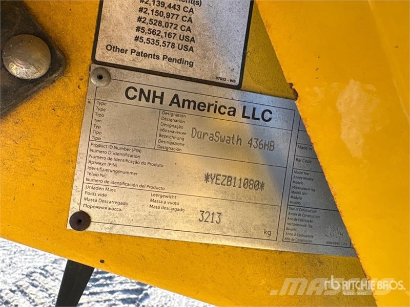 New Holland HB36 36 ft Draper Windrower Header Falciandanatrici