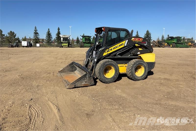 New Holland L230 Lietoti riteņu kompaktiekrāvēji