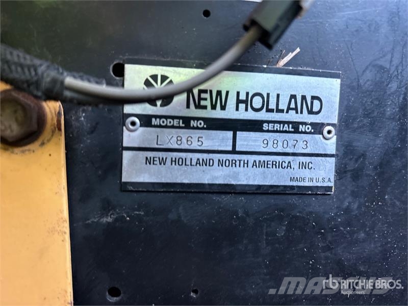 New Holland LX865 Skid steer mini utovarivači