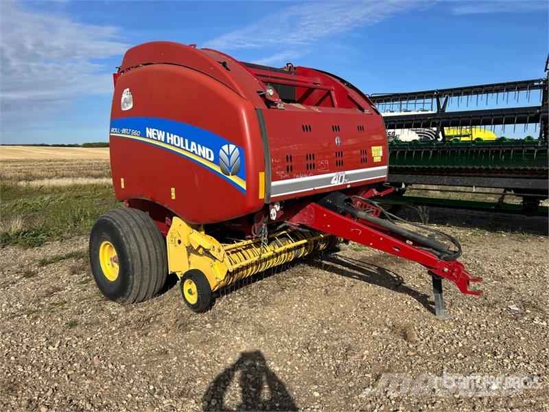 New Holland Roll-Belt 560 Round Baler Enfardadeiras redondas