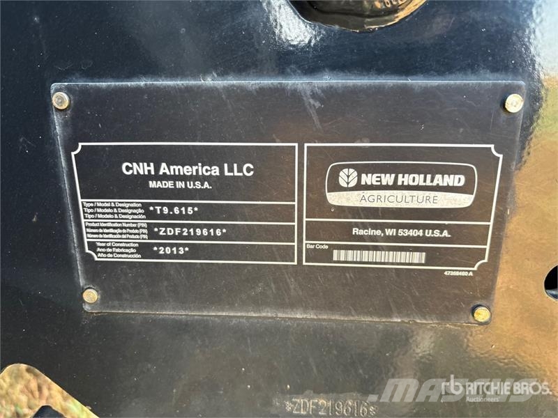 New Holland T9.615 Articulated 4WD Tractor Сільгосптехніка - Інші