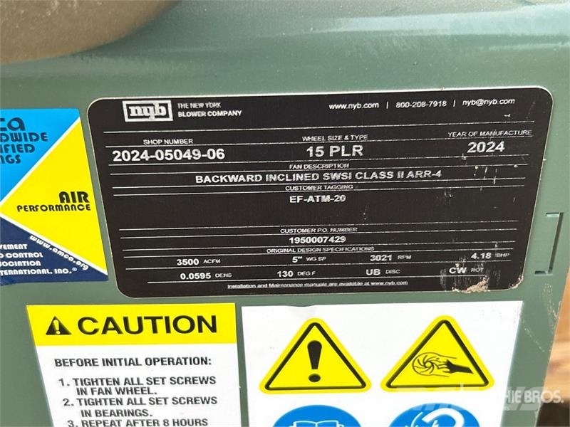  New York Electric Blower (Unused) Other