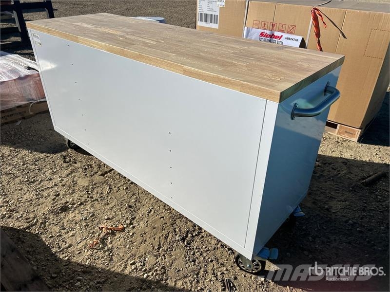 Nickel 727FBNS 6 ft 17-Drawer Fatboy Workbench Andre komponenter