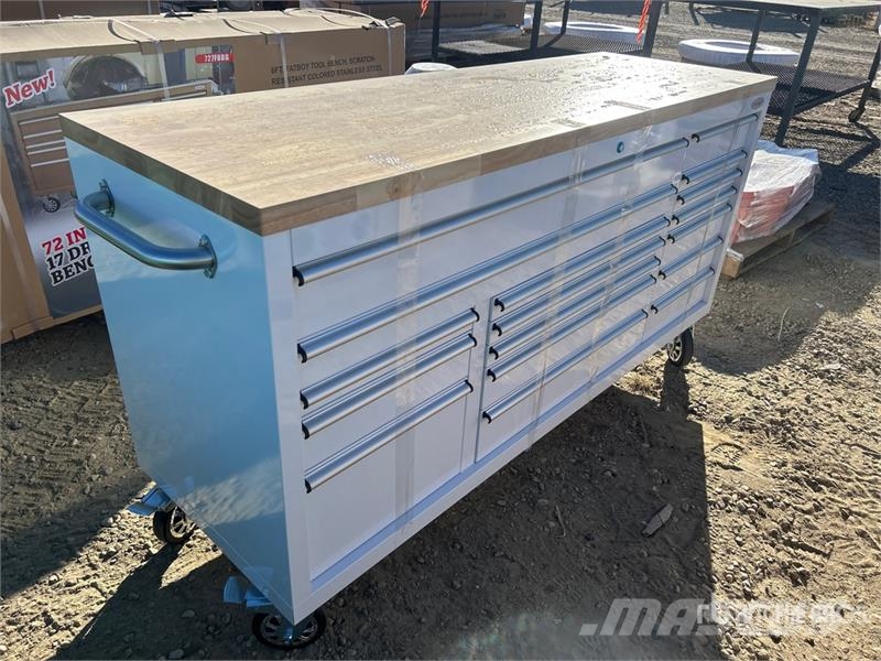 Nickel 727FBNS 6 ft 17-Drawer Fatboy Workbench Andre komponenter