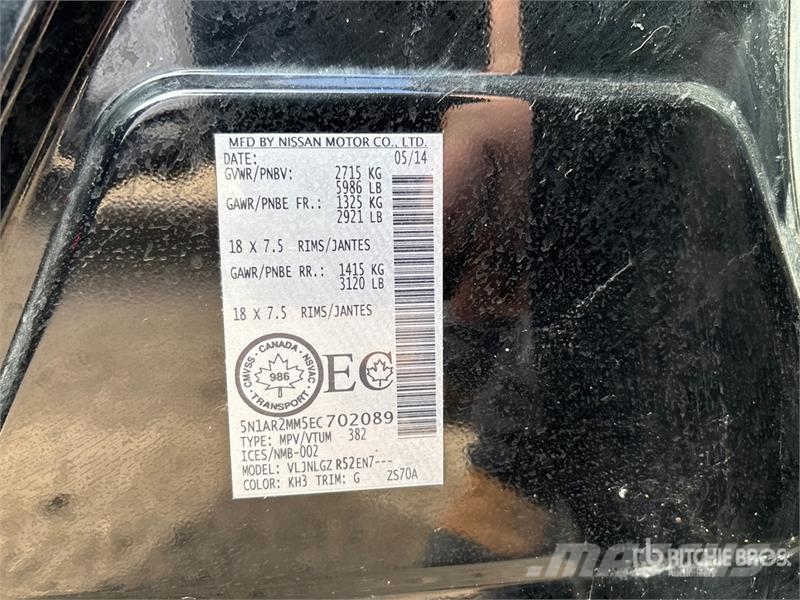 Nissan Pathfinder SL 4WD SUV Lengvieji automobiliai