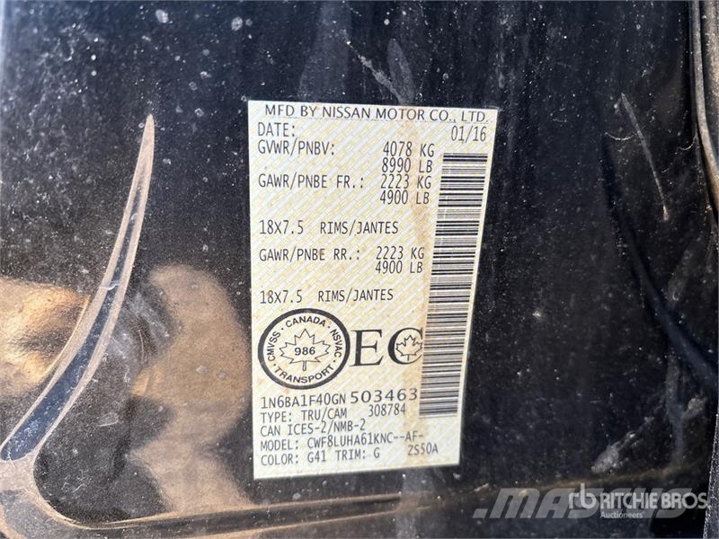 Nissan Titan Drugi