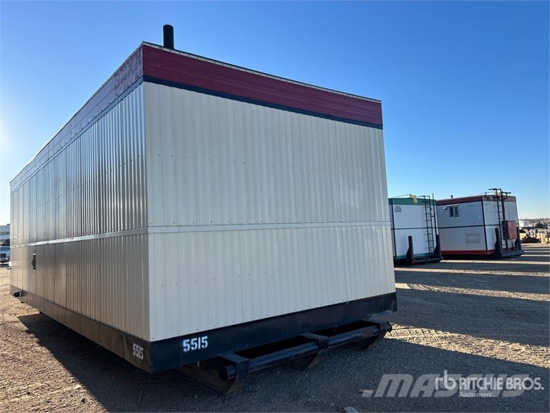 Noble Industries Lavatory 30 ft x 12 ft Skid-Mounted Was Būvniecība- Citi
