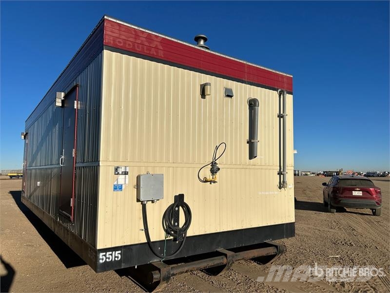 Noble Industries Lavatory 30 ft x 12 ft Skid-Mounted Was Būvniecība- Citi