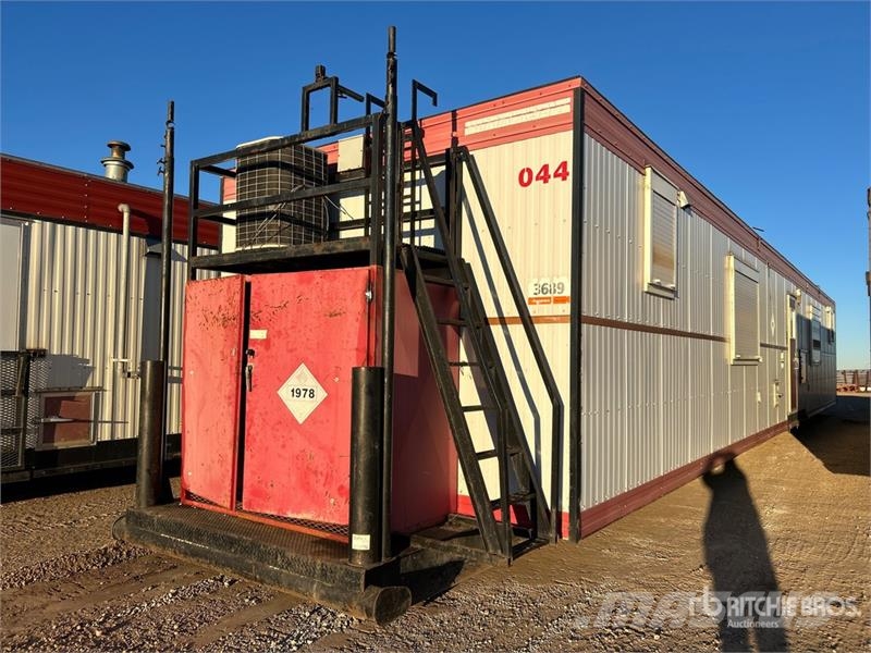 Noble Structures 60 ft x 12 ft Skid-Mounted Wellsite Būvniecība- Citi