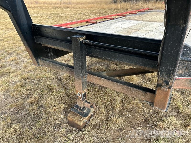 Norberts 1 lb 24 ft T/A Gooseneck Equipment Traile Трейлери колесного транспортного засобу