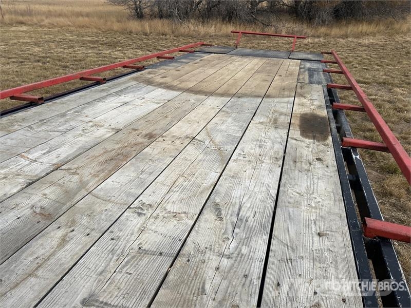 Norberts 1 lb 24 ft T/A Gooseneck Equipment Traile Трейлери колесного транспортного засобу