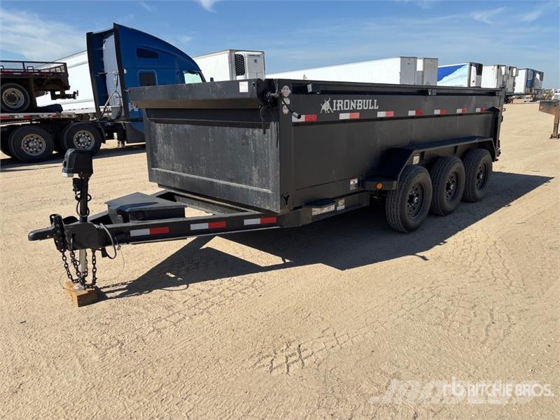 NorStar 16 ft Tri/A Dump Utility Trailer Bañera