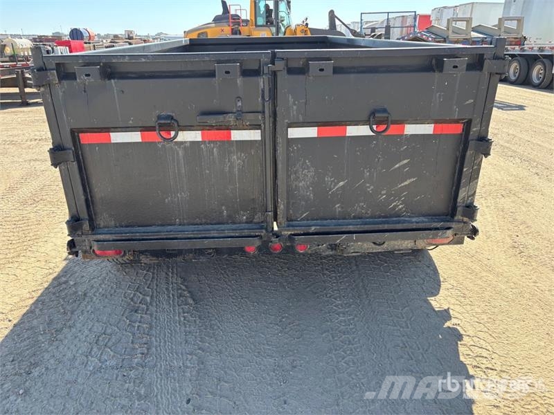 NorStar 16 ft Tri/A Dump Utility Trailer Bañera