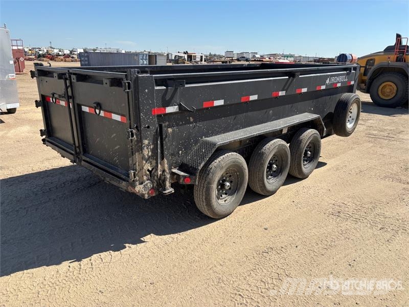NorStar 16 ft Tri/A Dump Utility Trailer Bañera