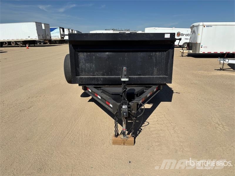 NorStar 16 ft Tri/A Dump Utility Trailer Bañera