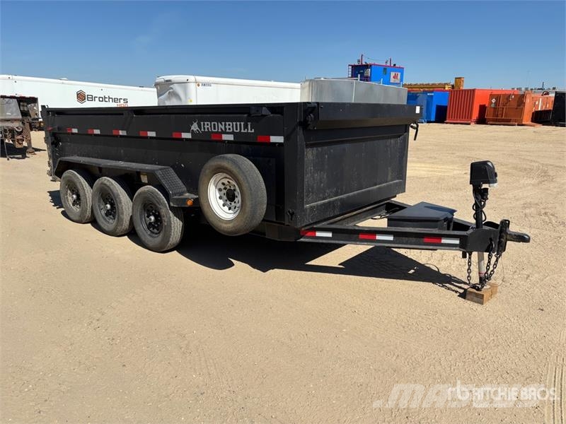 NorStar 16 ft Tri/A Dump Utility Trailer Bañera