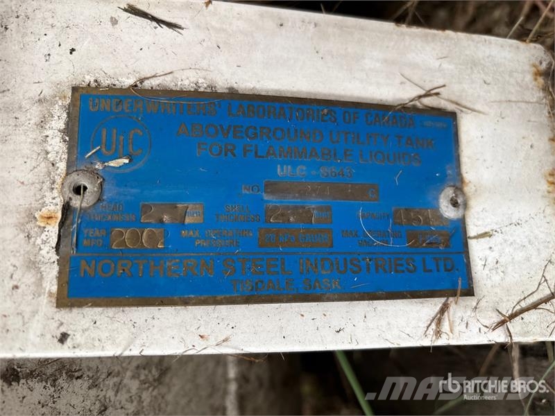 Northern Steel 1000 gal Diesel Fuel Tank Kütusemahutid