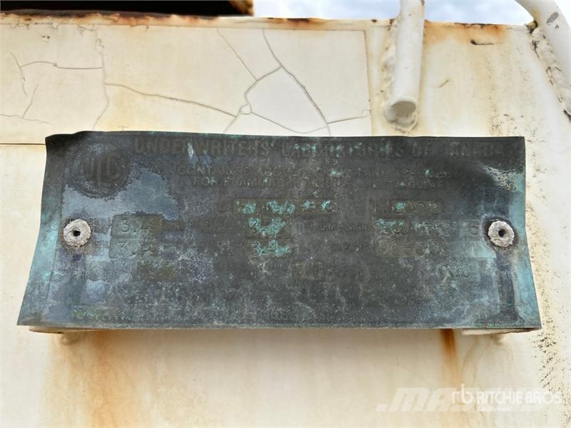 Northern Steel 2500 L Skid Mounted Steel Fuel Tank 연료 및 첨가제 탱크