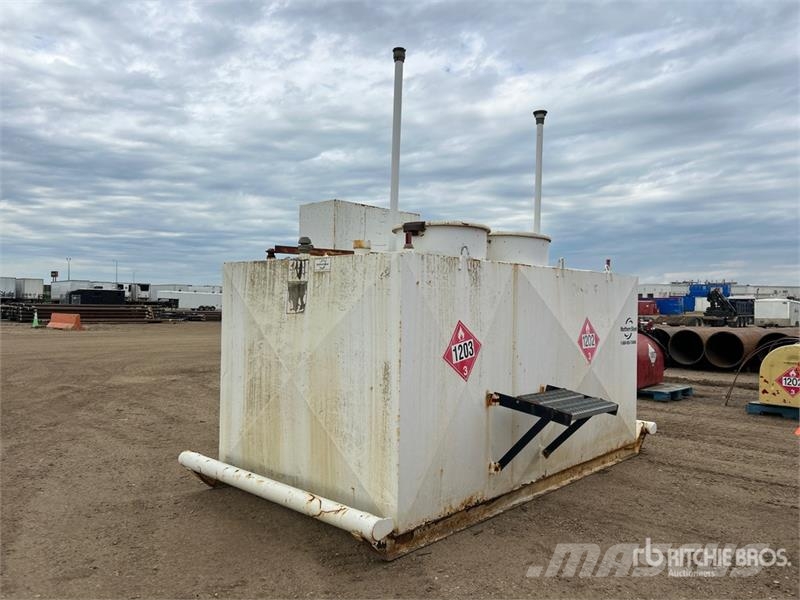 Northern Steel 2500 L Skid Mounted Steel Fuel Tank 연료 및 첨가제 탱크