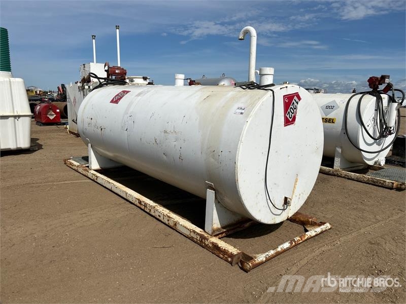 Northern Steel 4328 L Skid Mounted Steel Fuel Tank 연료 및 첨가제 탱크