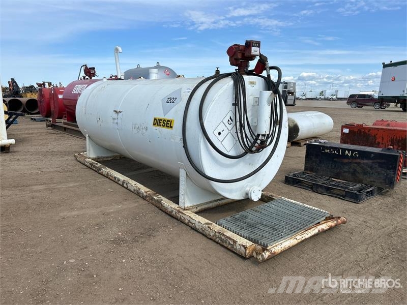 Northern Steel 4328 L Skid Mounted Steel Fuel Tank 연료 및 첨가제 탱크