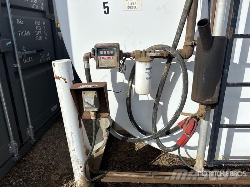 Northern Steel Industries 61000 L Skid Mounted Ste Fuel and additive tanks